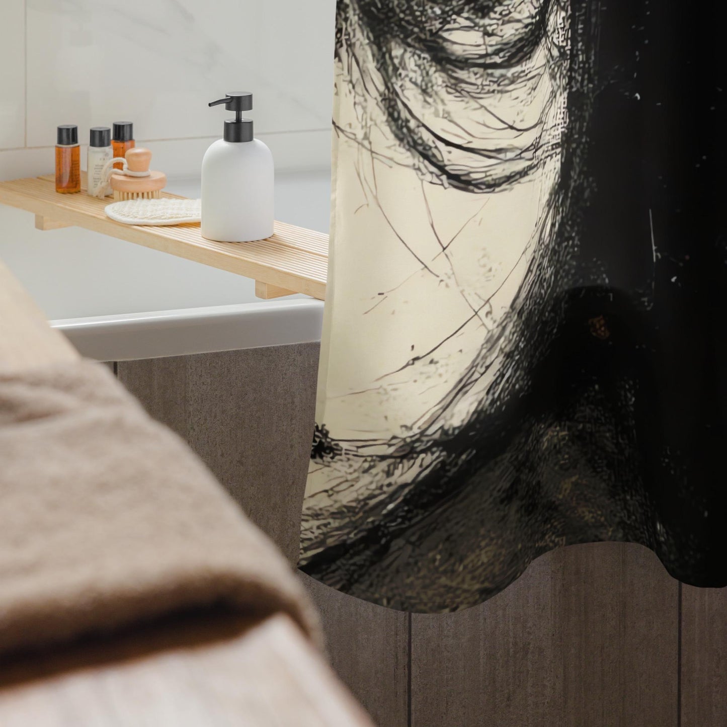 Shower Curtain #001