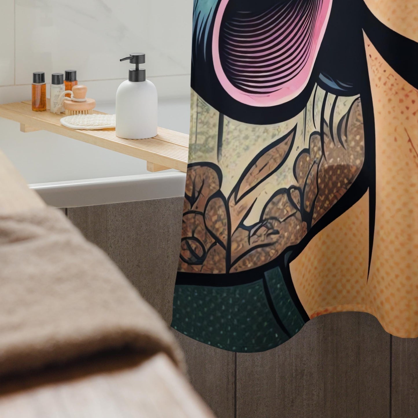 Shower Curtain #006