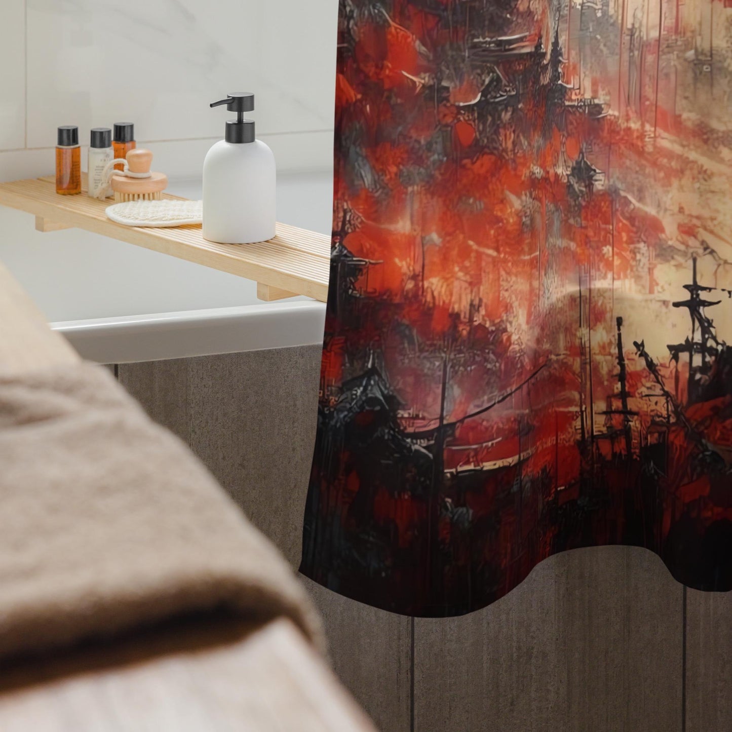 Shower Curtain #035